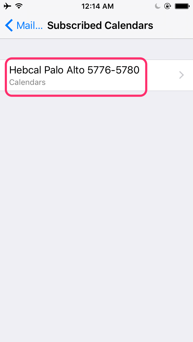 hebcal-iphone-calendars-subscribed-3